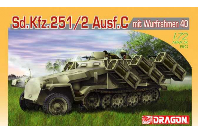 Sd.Kfz.251 Ausf.C mit Wurfrahmen 40 (1:72) Dragon 7306