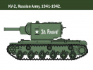 KV1 / KV2 (tank driver INCLUDED) (1:56) Italeri 15763 - Barvy