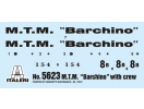 M.T.M. "Barchino" with crew (1:35) Italeri 5623 - Obrazek