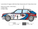 Lancia Delta HF Integrale (1:24) Italeri 3658 - Barvy