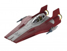 Resistance A-wing Fighter, red (světelné a zvukové efekty) (1:44) Revell 06770 - Model