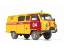 Emergency gas service UAZ "3909" (1:43) Zvezda 43003 - Obrázek