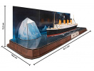 RMS Titanic + 3D Puzzle (Iceberg) (1:600) Revell 05599 - Obrázek