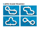 Autodráha SCALEXTRIC C1412P - Scalextric Ginetta Racers Set (1:32)(1:32) Scalextric C1412P - Obrázek